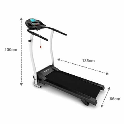 bluefin fitness kick high speed folding treadmill