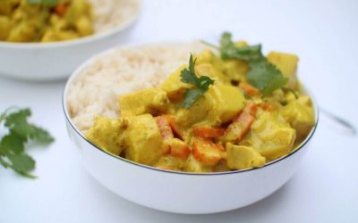 Chicken Curry Recipe – Low Fat & Healthy (Perfect for Bodybuilders)