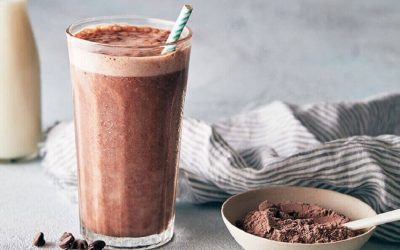 Chocolate Peppermint Protein Shake Recipe